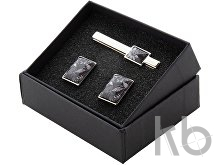 cufflink and tie clip set