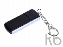 USB 2.0- флешка промо на 16 Гб с прямоугольной формы с выдвижным механизмом