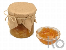 Варенье из кабачка с корнем имбиря и лимоном в подарочной обертке