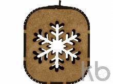 Подарочная коробка «Снежинка», малая