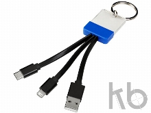 Кабель для зарядки «Dazzle» 3-в-2