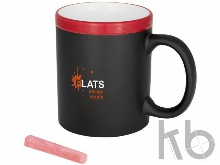 Кружка с покрытием для рисования мелом