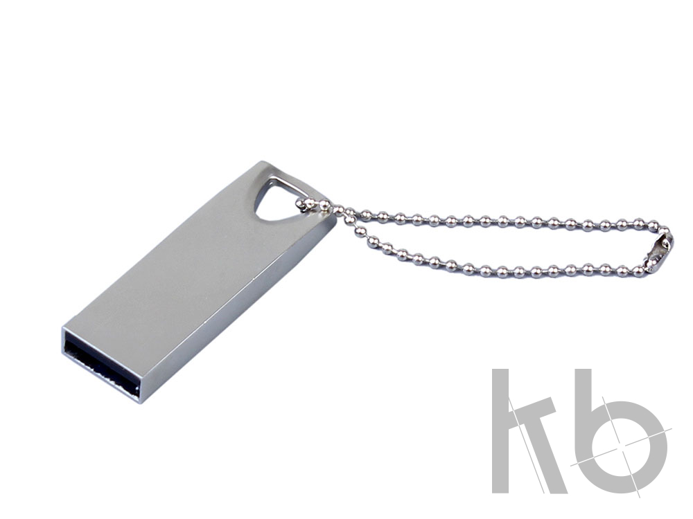 USB 2.0-флешка на 32 Гб с мини чипом и отверстием для цепочки