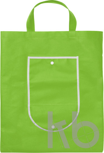 Nonwoven (80 g/m²) foldable shopping bag