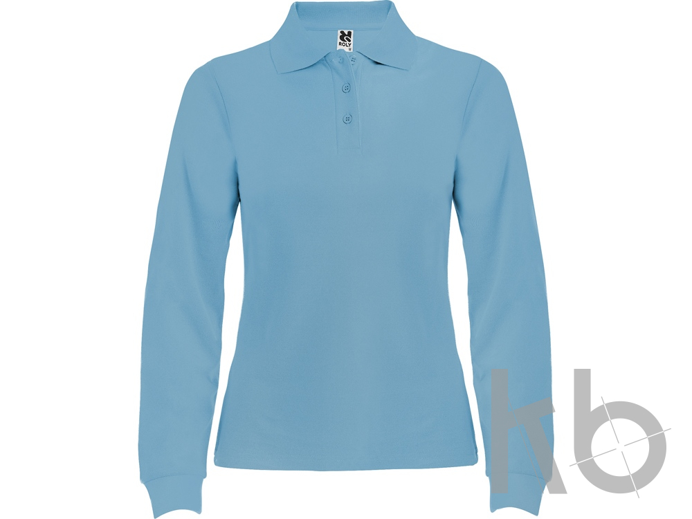 Рубашка поло «Estrella» женская с длинным рукавом