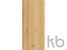 Внешний беспроводной аккумулятор из бамбука «Bamboo Air», 10000 mAh