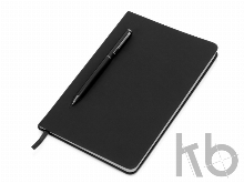 Блокнот А5 «Magnet» soft-touch с магнитным держателем для ручки