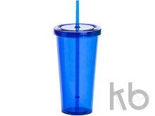 Стакан с трубочкой