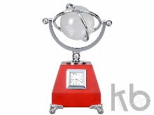 Часы с глобусом 