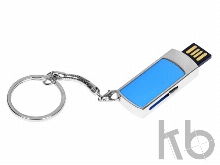 USB 2.0- флешка на 8 Гб с выдвижным механизмом и мини чипом