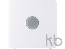 Plastic LED cube with double speaker