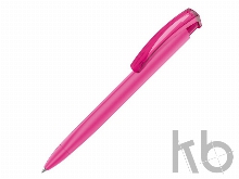 Ручка пластиковая шариковая трехгранная «Trinity K transparent Gum» soft-touch