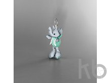 DUENA. Брелок с мягкой игрушкой