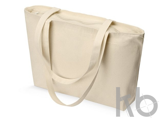 Сумка на молнии «Purch» из хлопка 340 г/м2