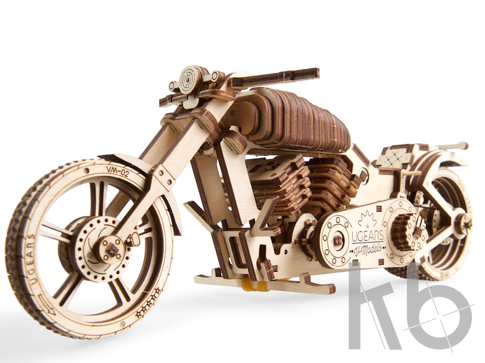 3D-ПАЗЛ UGEARS «Байк VM-02»