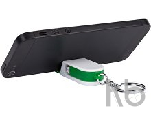 Брелок-подставка для мобильного с очистителем для экрана