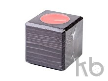 Свеча в декоративном подсвечнике «Клубника»