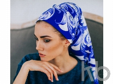 Платок «Гжель»