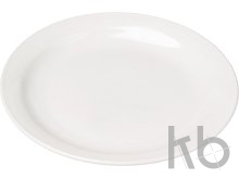 Porcelain plate with 20,5 cm diameter