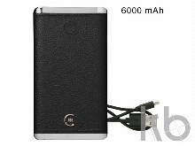 Портативное зарядное устройство Hamilton, 6000 mAh