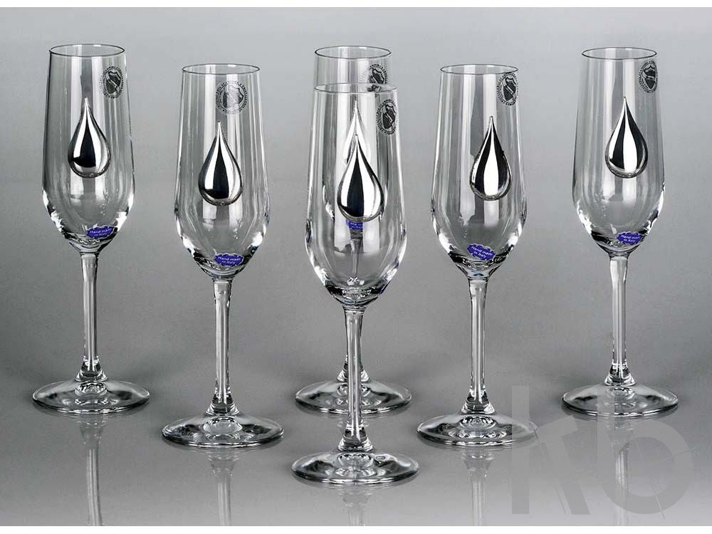 Набор бокалов для шампанского «Siberian Light»