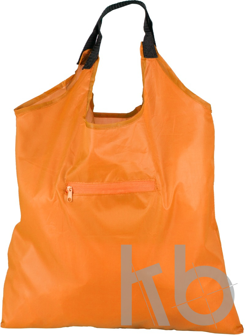 Складная сумка для покупок с карманом на молнии