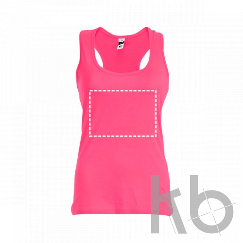 THC TIRANA. Женская футболка безрукавка