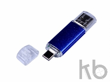 USB 2.0/micro USB/Type-C- флешка на 32 Гб