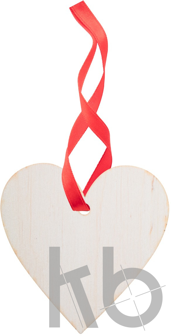 Christmas tree ornament, heart