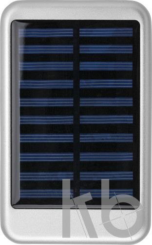 Aluminium solar power bank