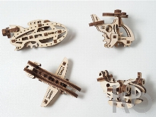 3D-ПАЗЛ UGEARS «Фиджет Самолёты»