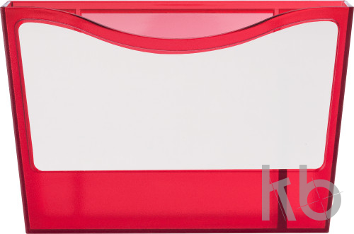 Plastic container, with two magnets, and erasable marker.