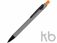 Ручка металлическая soft-touch шариковая «Snap»