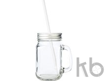 Glass mason jar
