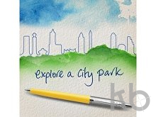 Ручка шариковая Parker «Jotter Originals Yellow Chrome CT»