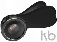 Линзы рыбий глаз с клипом