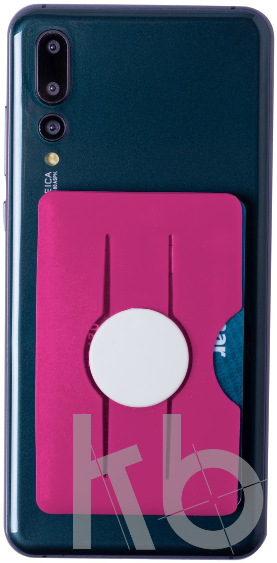 Футляр для кредитных карт с держателем для мобильного телефона