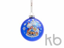 Стеклянный шар  «Зайчик»