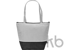 Сумка-холодильник «Reviver» с длинными ручками из нетканого переработанного материала RPET