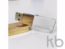 USB 2.0- флешка на 16 Гб кристалл классика