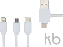 Зарядный кабель 5-в-1 «Pure» с противобактериальной присадкой