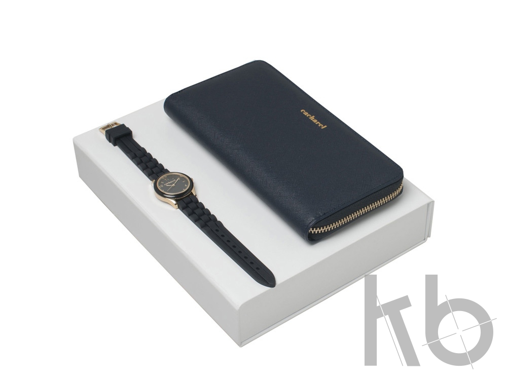 Подарочный набор Bird: портмоне, часы наручные