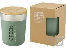 Кружка с вакуумной изоляцией и бамбуковой крышкой «Lagan»