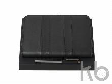 Подарочный набор: конференц-папка А5 с блокнотом, ручка-роллер