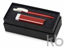 Подарочный набор White top с ручкой и зарядным устройством