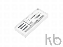 Набор «I-Share»: ручка роллер, сменная насадка с пером, чернила