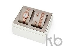Подарочный набор: часы наручные женские, 4 браслета