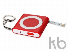 Брелок-рулетка с фонариком «Книга», 1м