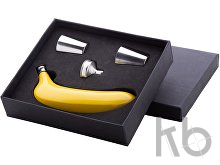 Набор: фляжка, 2 стопки и воронка