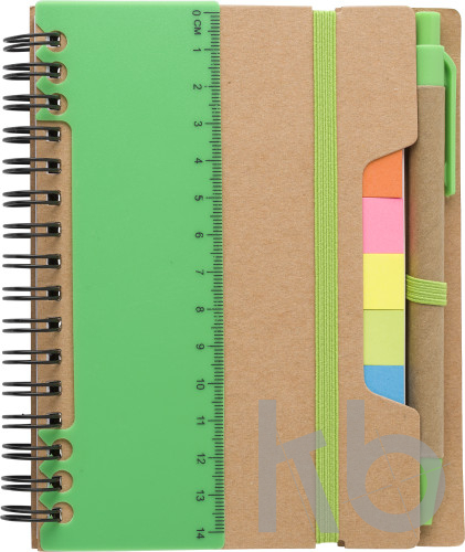 Recycled paper notebook